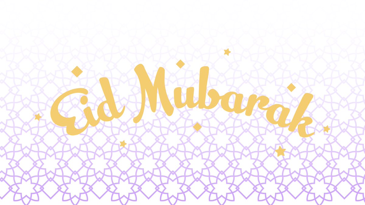 Eid Mubarak to all our service users, families, carers and staff this Holy day of celebration☪️