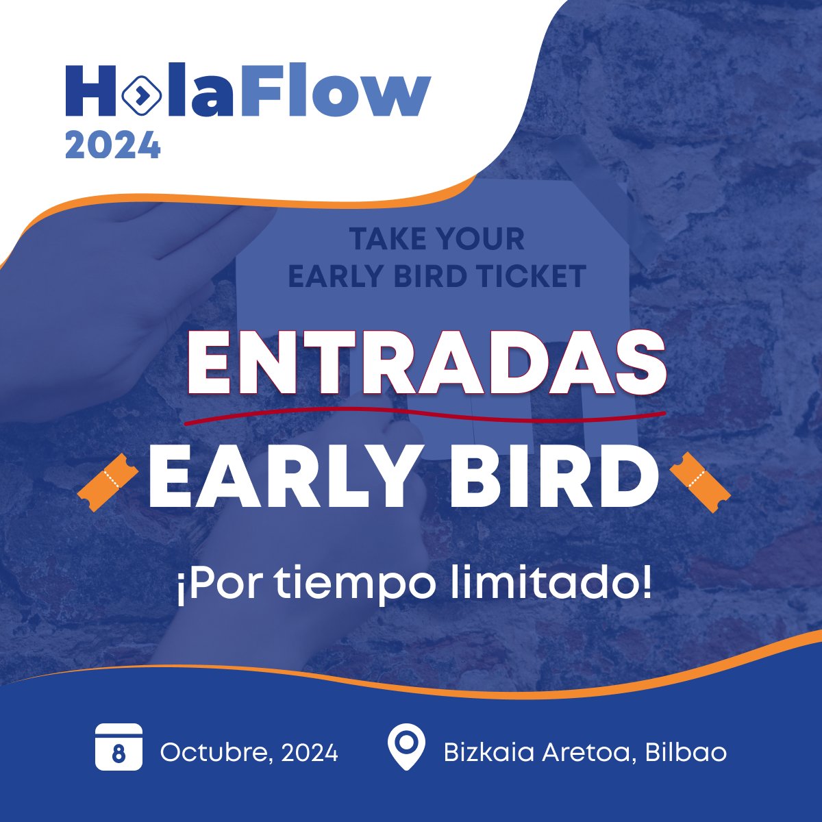 HolaFlow_ES's tweet image. ⏰ Aprovecha el precio especial Early Bird por tiempo limitado ⏰

¡No pierdas la oportunidad de venir a #HolaFlow2024
📅 8 de octubre en #Bilbao!
 
Más información &amp;gt; businessmap.io/events/es-hola…

#businessagility #gestióndeproyectos #projectmanagement