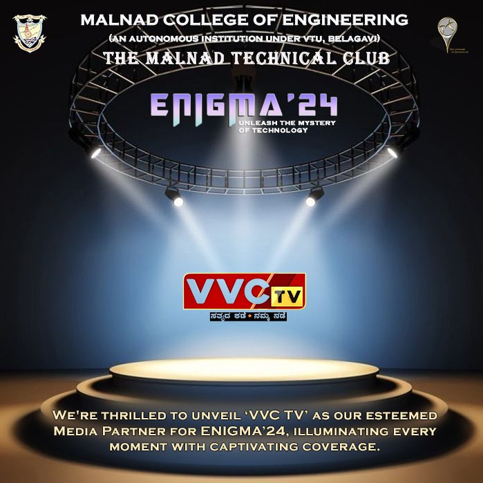 Amplifying the Buzz! We’re Delighted to announce ‘VVC TV’ as our Media Partner for ENIGMA’24, where together we'll unleash excellence and share the excitement far and wide.