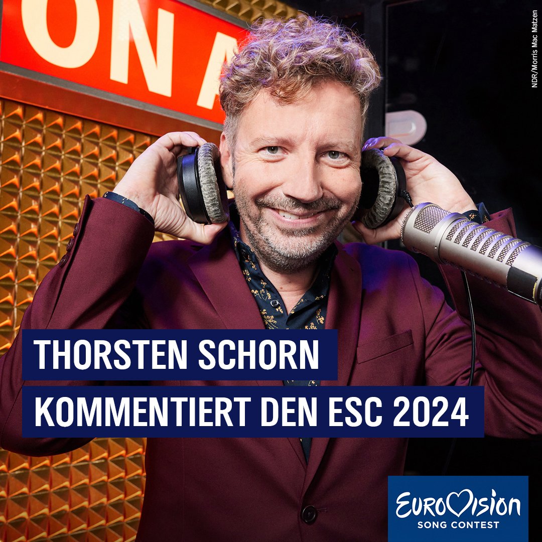 Der Nachfolger von Peter Urban steht fest! Thorsten Schorn ist neuer #ESC-Kommentator eurovision.de/news/ESC-2024-…