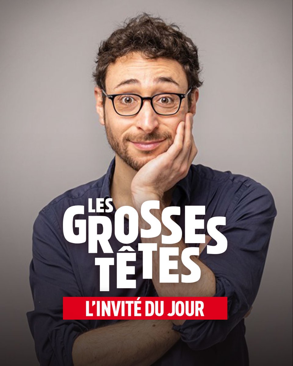 🎙️🔴🇺🇸 Ce mardi 9 avril, Sebastien Marx sera l'invité des Grosses Têtes !