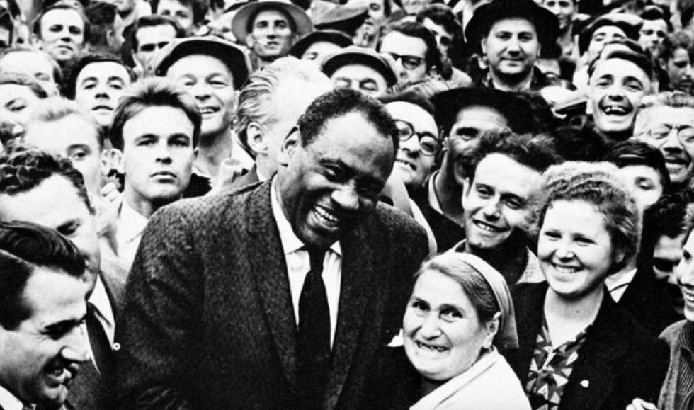 126 years since the birth of Paul Robeson, an incredible activist, singer, actor and linguist; a powerful voice for the oppressed everywhere; a friend of the Soviet Union, of People's China, of the liberation struggles and anti-fascist movement. A giant of 20th century history.