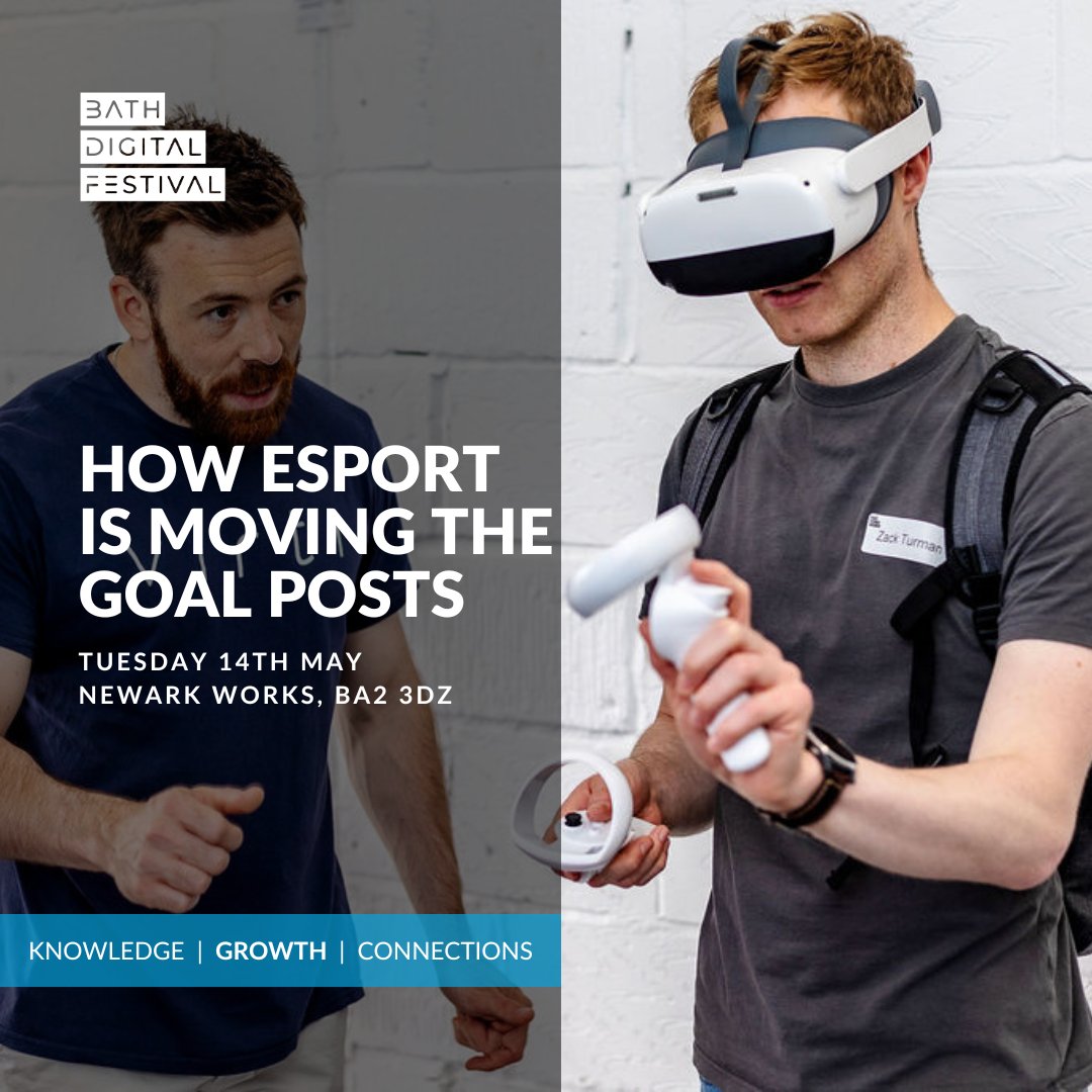 This #BathDigitalFestival session will delve into the evolving world of Esports, a domain where technology, business acumen, and a newfound respect in the realms of sports and life sciences converge

🕹️ hubs.li/Q02s4Djs0