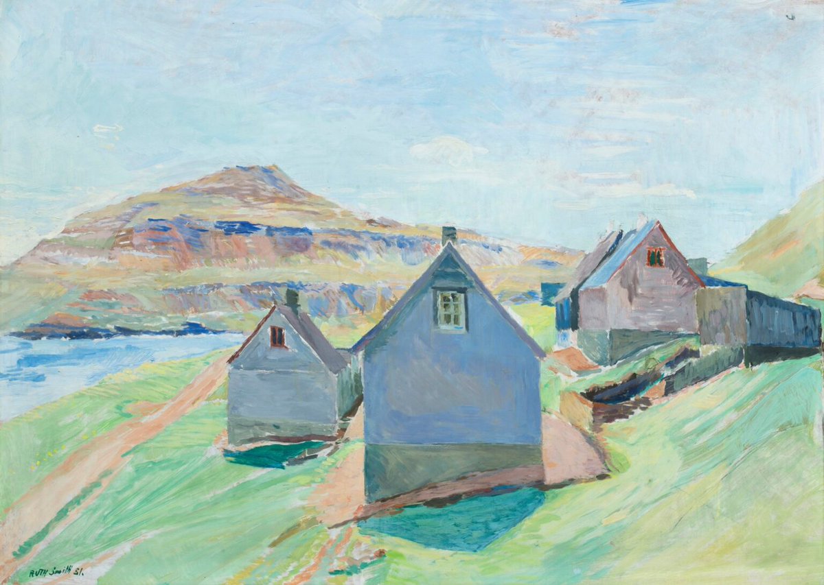 In celebration of the artistic spirit, we are delighted to present a special feature on a remarkable female artist from the Faroe Islands–Ruth Smith. Join us in an exploration of her life and learn about the masterpieces she crafted. dailyartmagazine.com/ruth-smith/ @pinkudreyma