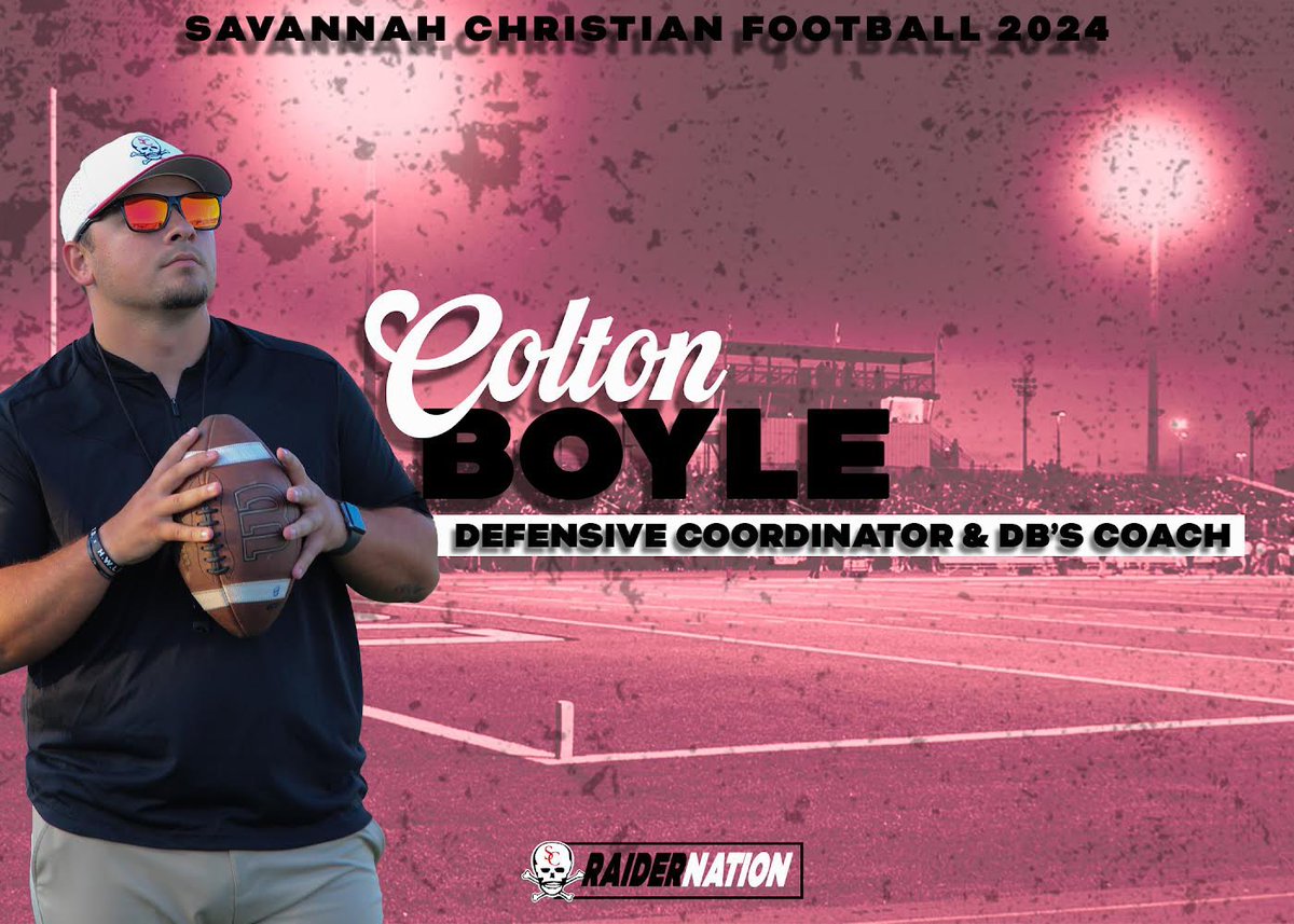 @colton_boyle is heading into his second year as our Defensive Coordinator @scpsathletics Coach Boyle came to us from the @upike_bears Defensively we had a great year posting 5 shutouts by our first team defense.