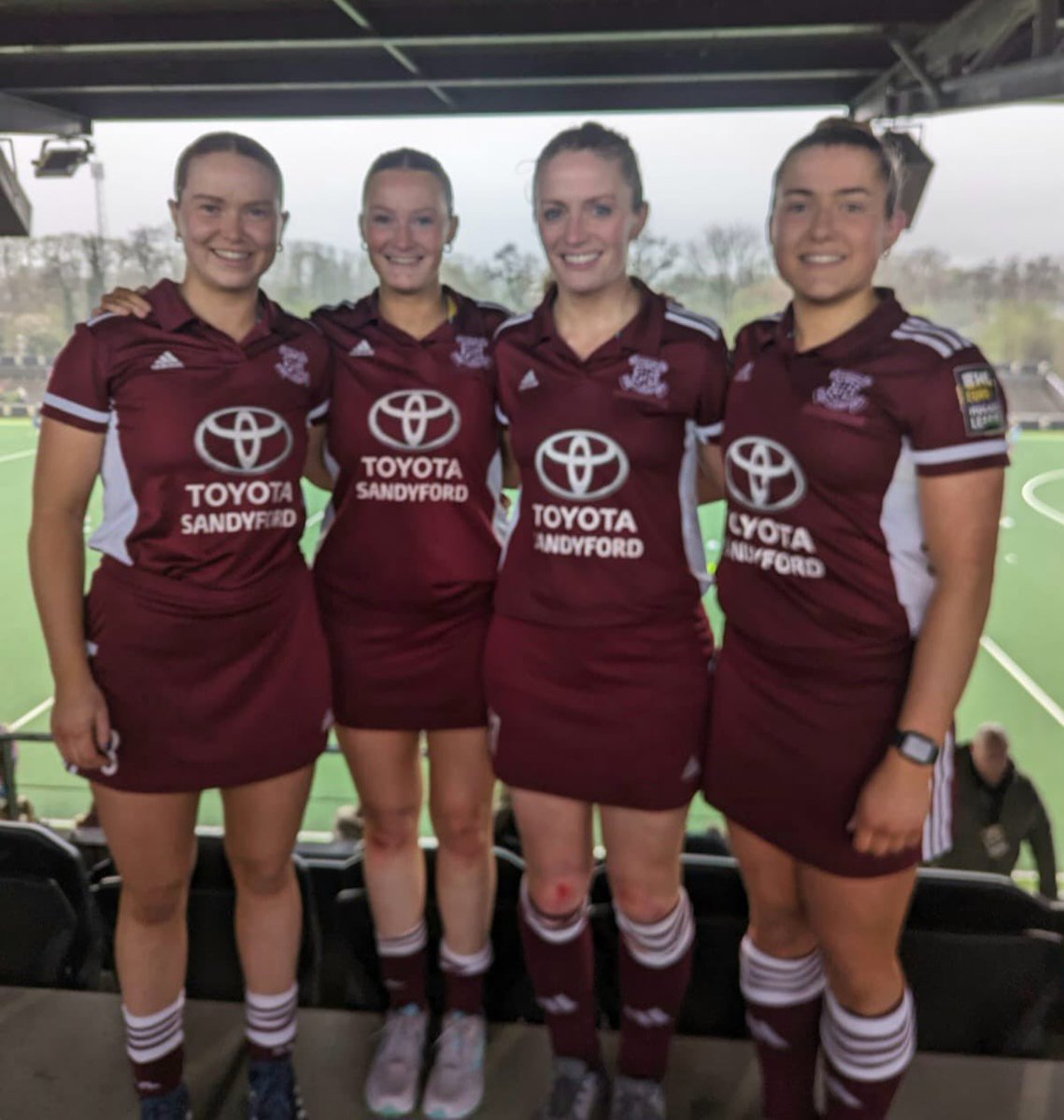 Our hockey coaches had a busy Easter weekend playing for @LoretoHC in the Euro Hockey League finals in Amsterdam. An incredible achievement to be playing against other top European clubs. Congratulations to Aisling, Grace, Hannah and Rachel 👏🏻🏑