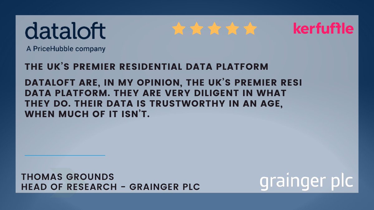 Another great review for Dataloft! Find out how Dataloft's inform platform can help you and your estate agency business here: kerfuffle.com/suppliers/data…