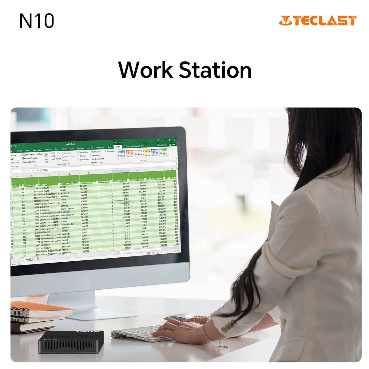 TeclastJapan's tweet image. N10 Mini PCは、Windows 11 Proの最高の機能を指先まで実現します🌁。コンパクトで洗練されたパッケージで、新しいレベルの生産性とセキュリティをお楽しみください🏄‍♂️🏄‍♂️

詳しくは🗳️：geni.us/SpSN7

#Teclast #TechLife #TeclastTech #N10MiniPC #ミニpc