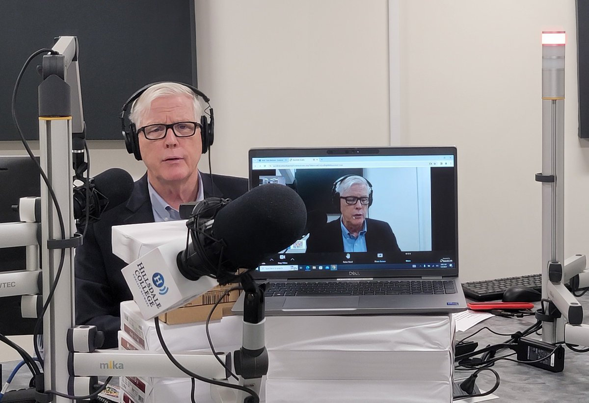 Starting the day by hosting @hughhewitt in the @Hillsdale1017 studios. Plenty of @Hillsdale guests through the morning. Tune in 6-9a ET nationwide.