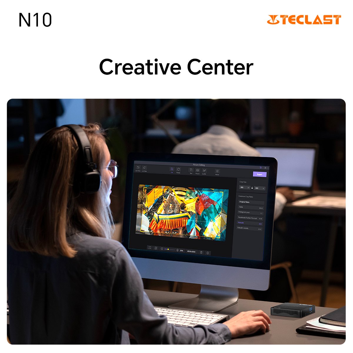 TeclastJapan's tweet image. N10 Mini PCは、Windows 11 Proの最高の機能を指先まで実現します🌁。コンパクトで洗練されたパッケージで、新しいレベルの生産性とセキュリティをお楽しみください🏄‍♂️🏄‍♂️

詳しくは🗳️：geni.us/SpSN7

#Teclast #TechLife #TeclastTech #N10MiniPC #ミニpc