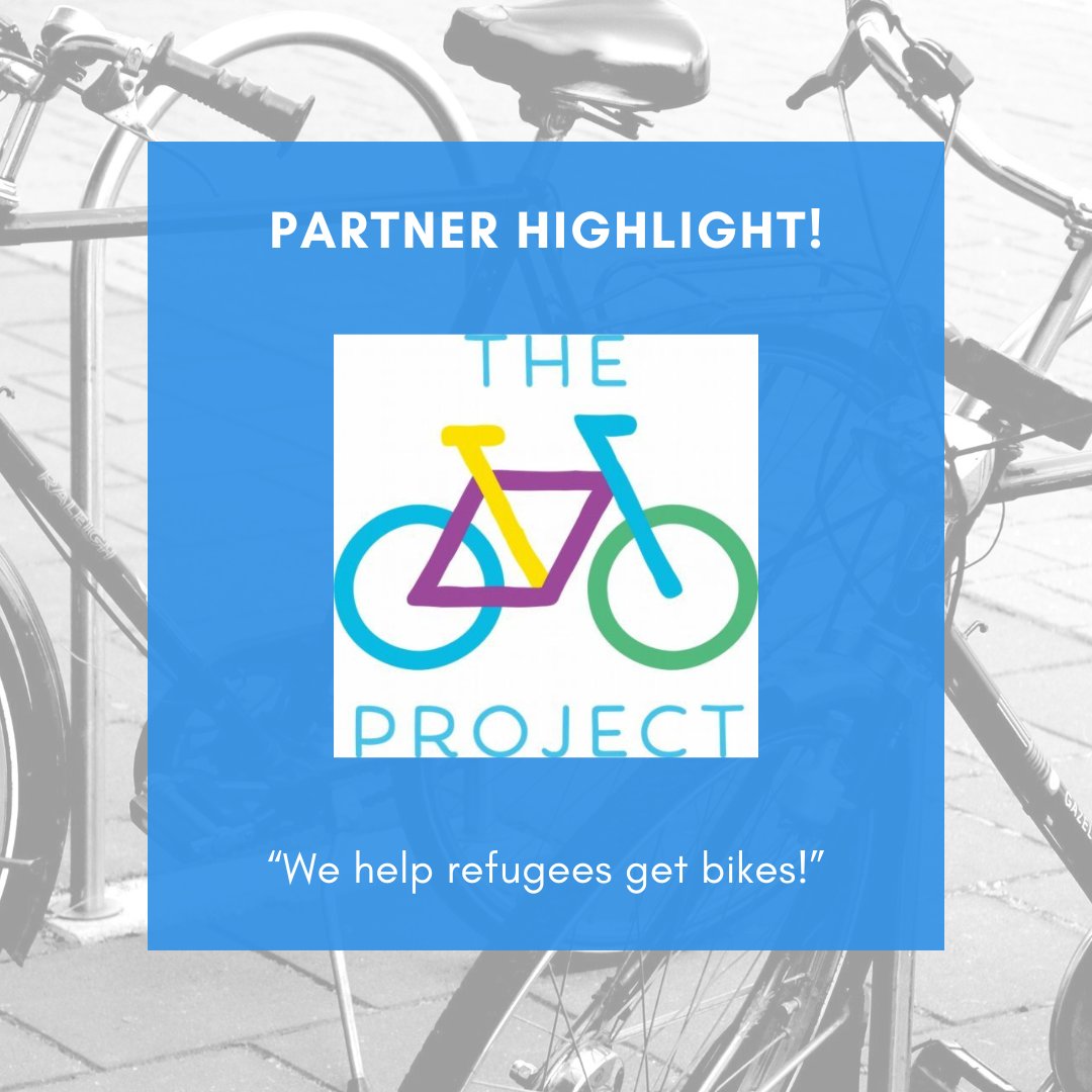 We are delighted to highlight our continued partnership with @The_BikeProject who refurbishes and donates secondhand bikes to refugees and people seeking asylum in the UK. Two community members at the Centre are referred each month 🙌 Bikes are hugely impactful in our community!