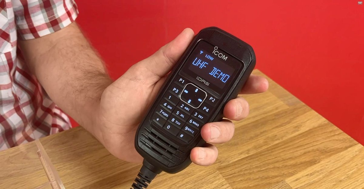 Our video about our IC-F5330D digital/analogue mobile radio series demonstrates its Power over Ethernet (PoE) capability, allowing you to use its remote-control Commandmic up to 100 metres from the central unit. youtu.be/-69V5cbHLUI?si… #icom #twowayradio #PMR #communication