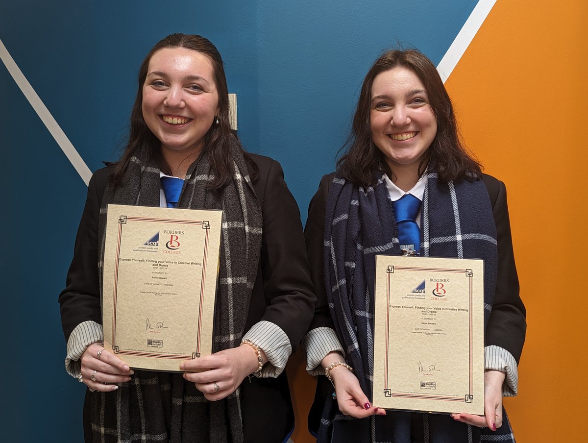 Did you read the story about the successful creative writing and drama course we delivered with @BordersCollege? Check it out in @elcourier 😃 eastlothiancourier.com/news/24230900.… #Partnerships #MakingADifferenceTogether #CharityTuesday