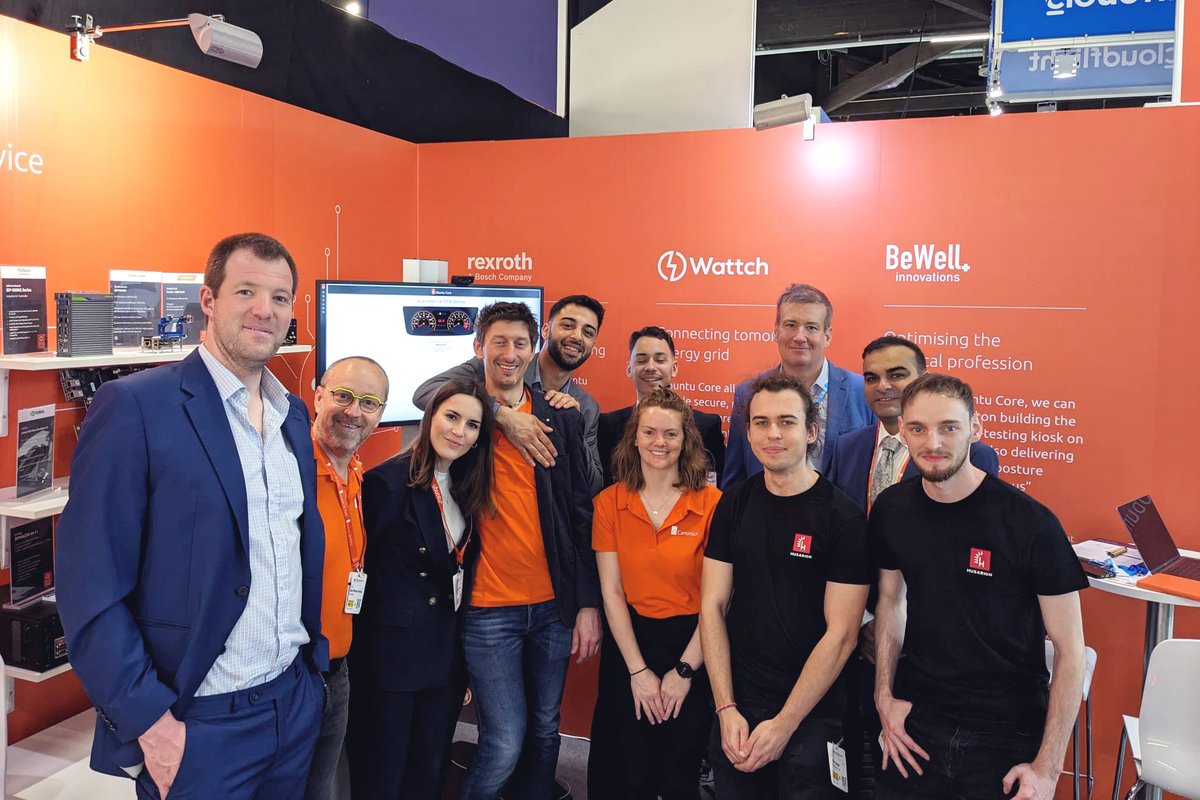 husarion's tweet image. It’s day one of Embedded World 2024!

If you’re here, don’t forget to visit us at the @Canonical booth 4-354 in Hall 4 to meet our robots: #HusarionPanther and #ROSbot XL and learn what servers, robots and microcontrollers have in common 🤔

#embeddedworld #UbuntuCore #snaps