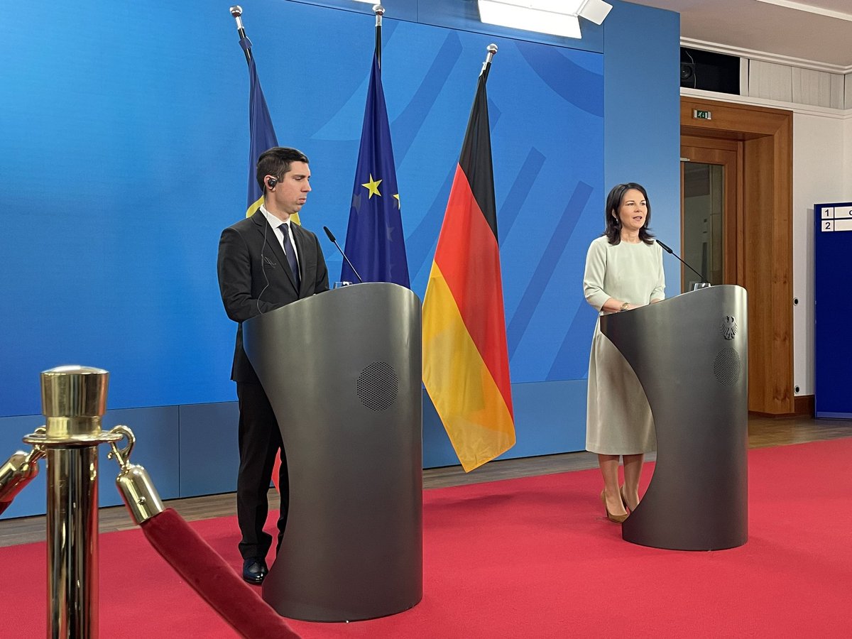 'There can be no more excuses' Israel’s announcement to open the Eres crossing and Ashdod port for aid deliveries must now be implemented quickly, says 🇩🇪 Foreign Minister @ABaerbock. Appeals on all parties to achieve breakthrough in Cairo negotiations 'even if it’s painful'.