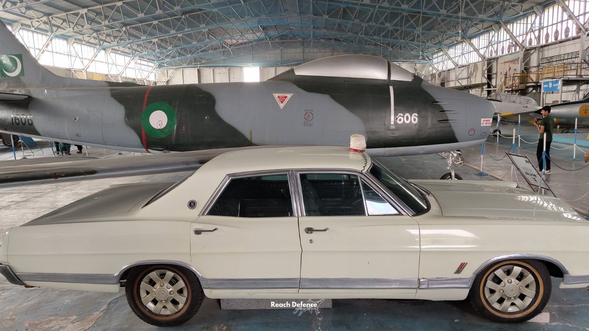 From the Palam Diaries! The 1967 Ford Salon Car, which has transported many air chiefs over time, notably ACM P.C Lal A timeless classic! #iaf #museum #delhi #indianairforce