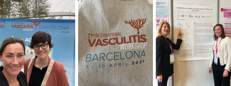 #DiagnosticEfficiency👩🏼‍🔬 Our circulating #calprotectin/S100A8/A9 team with Elin and Paula are experiencing great learnings, useful topics and insights at #VasculitisBCN2024