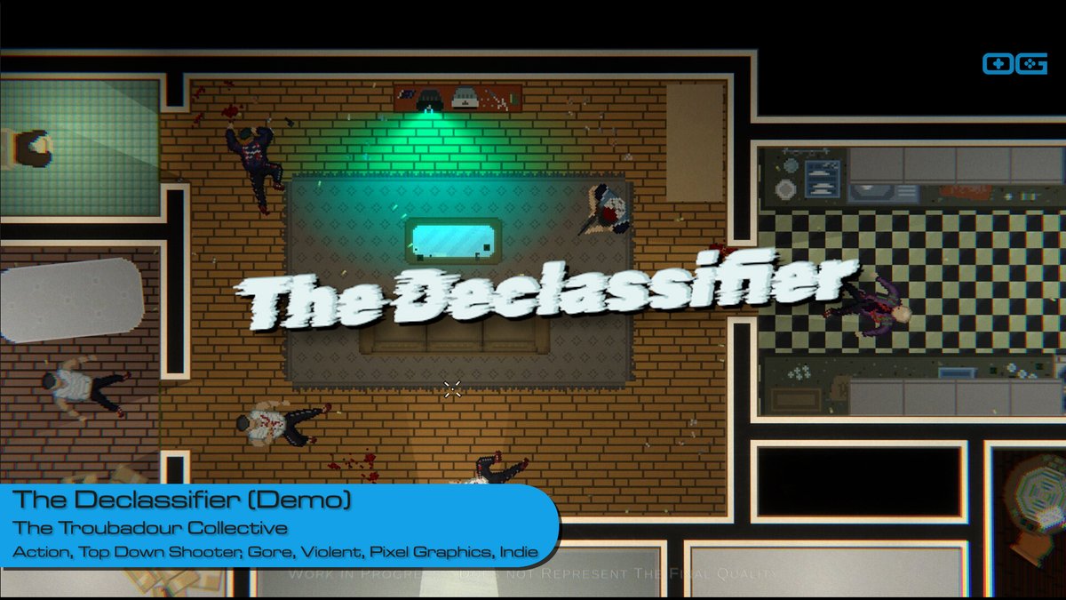 OG plays The Declassifier (Demo)!
youtube.com/watch?v=Hf0fIq…

Like & Sub!

@TheTroubadourC2

#topdown #shooter #gore #violent #pixelart #IndieGameTrends #IndieWatch #IndieDev #GameDev #IndieGameDev #IndieGame #IndieGames #Gameplay #letsplay #gaming #steamnextfest