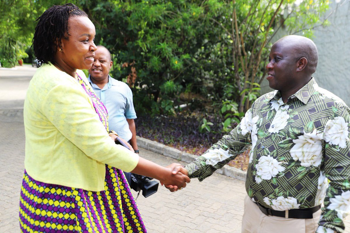 Ministry of Information, Communications and the Digital Economy CS Eliud Owalo arrives for opening session on “The State of the ICT Sector, Implementation of ICT Infrastructure, E-Government and Digital Service Delivery, Legal and Policy Framework and Legislative Gaps.