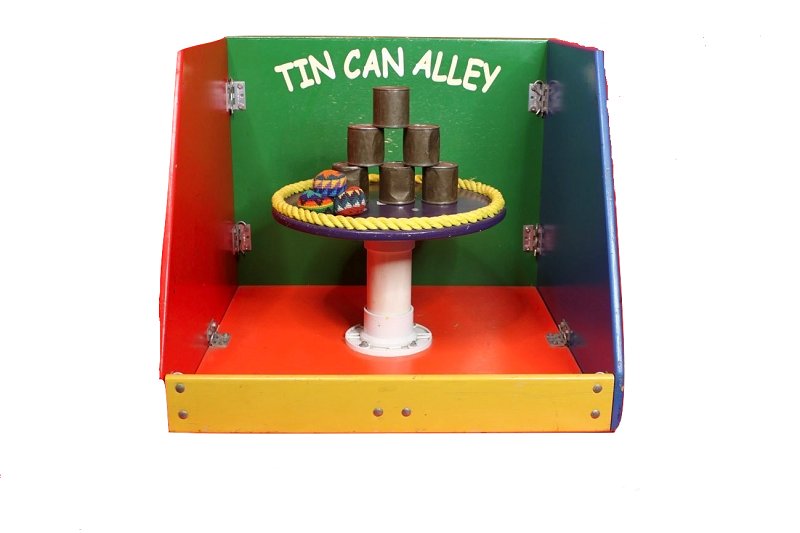 This game will test your accuracy as you try to knock all 5 cans off the platform! See if you've got what it takes to be a winner! A great addition to any inflatable moonwalk rental in Maine and New Hampshire.
ow.ly/V4l9303ZDys