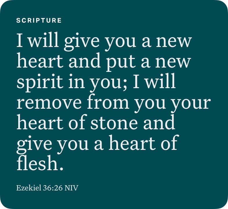 Ezekiel 36:26 NIV bible.com/bible/111/ezk.…