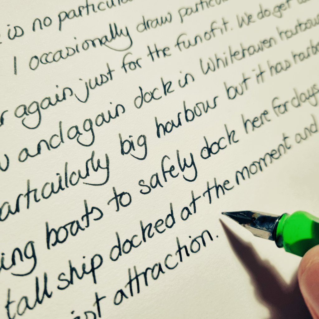 'You can't pick up a phone and call the future and tell them about our times. You have to pick up a piece of paper.' - Garrison Keillor. #handwriting #letters