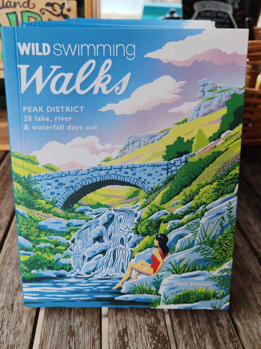 On Sale here at @WoodlandCoffee in @Ecclesallwoods. 📘🏊 #WildSwimming #Walks #PeakDistrict: 28 Lake, River & Waterfall Days Out by Matt Heason (@HeasonEvents / @SheffieldAdv) and @wildswimming. We Open Tues-Sun / 10am-4pm. @ParksSheffield @theoutdoorcity #SheffieldIsSuper