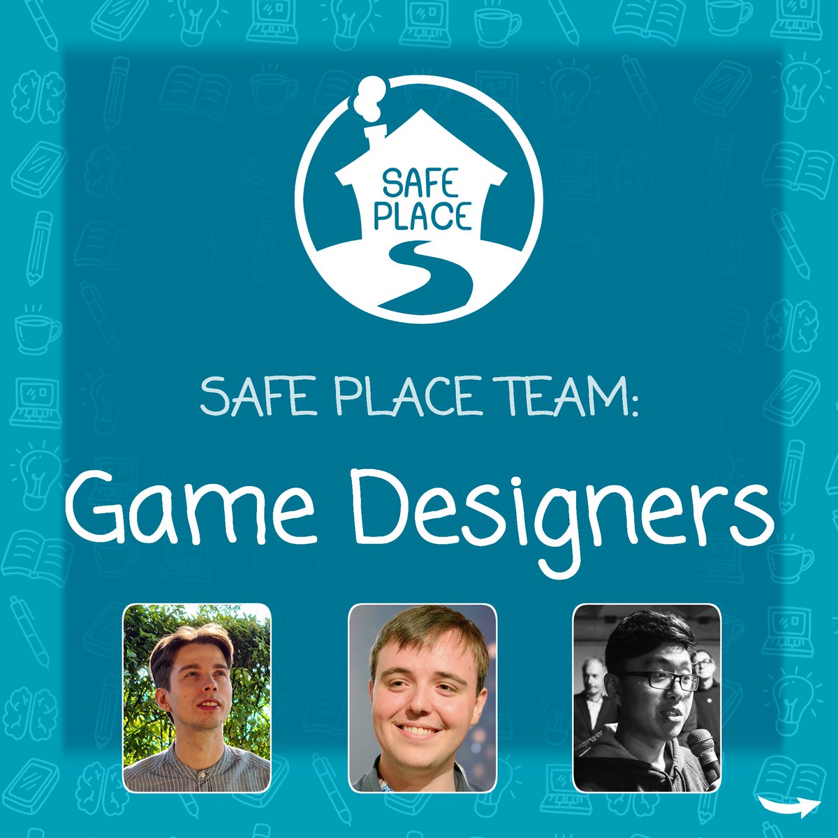 It's finally time to get to know our team members a little better! 👀

Here are our great Game Designers Francesco, Giacomo and Jecky!  

Each of them wrote their own description, feel free to ask them questions down below! ✨🧵

Oh and for funsies I'll overexplicate their roles