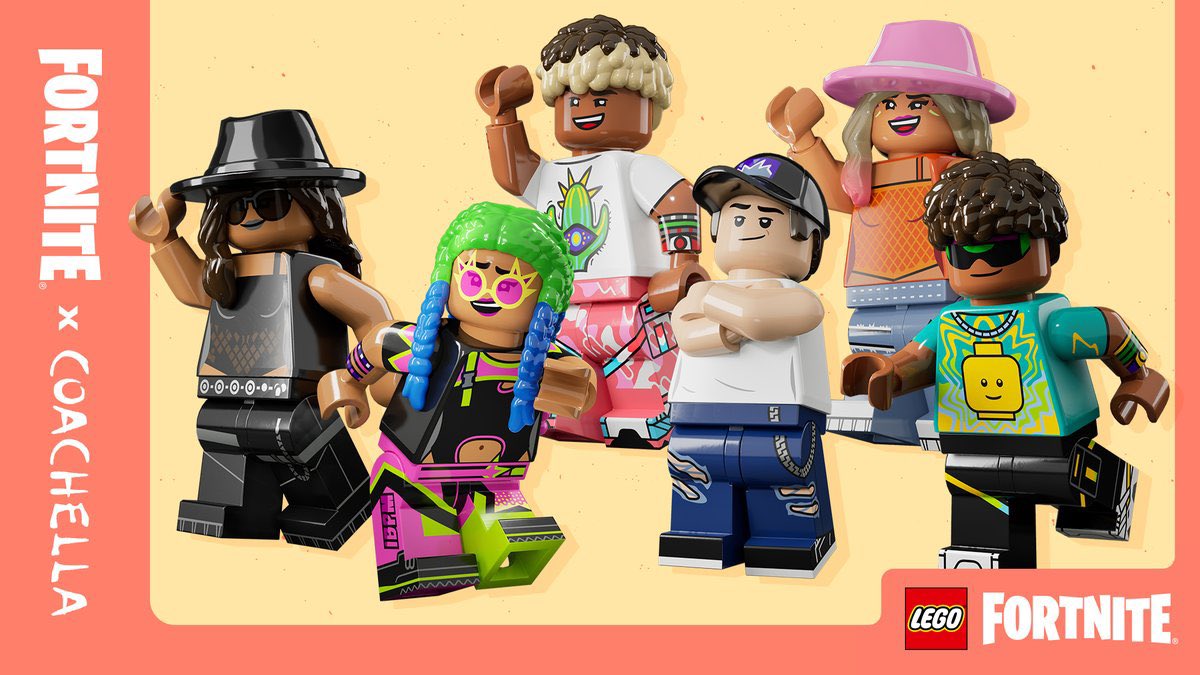 Coachella 2024 is coming to LEGO Fortnite as well.