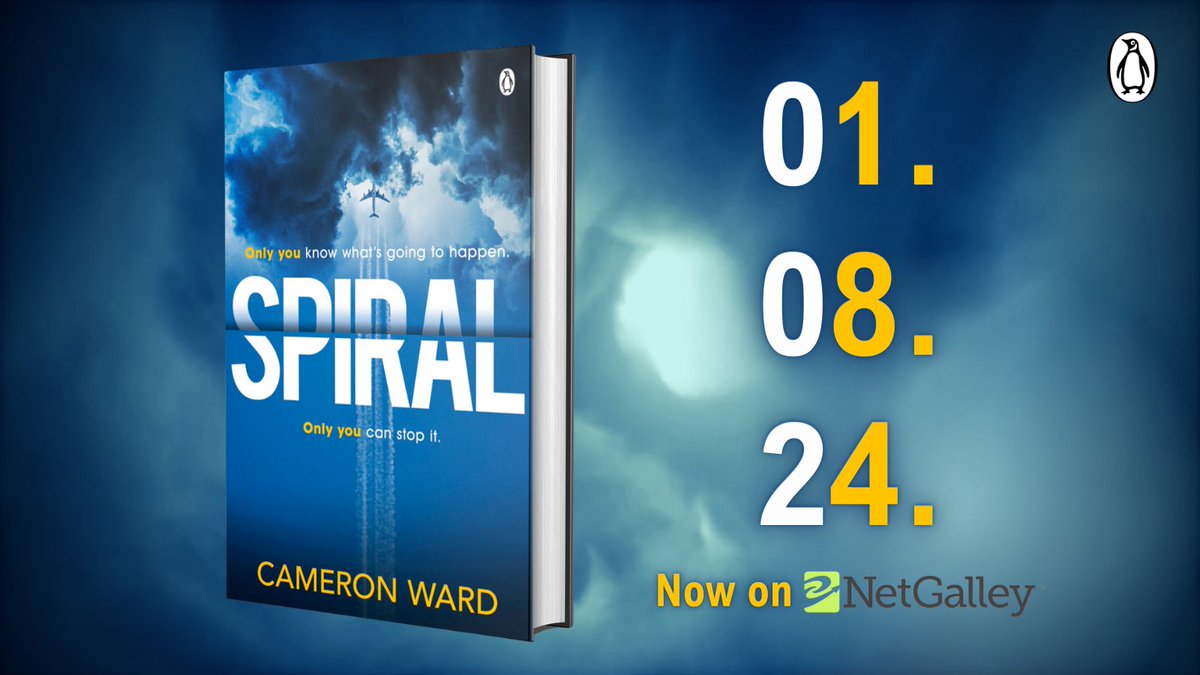 YOU’RE RUNNING OUT OF TIME . . . ✈️ You're stuck in a loop. Can you beat the clock - and save yourself? A high-stakes, high-concept thriller that will keep you on the edge of your seat - #Spiral by @AuthorCamWard, now on NetGalley: netgalley.com/catalog/book/3…