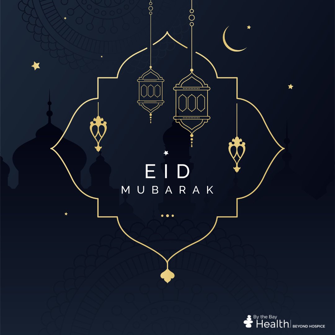 ByTheBayHealth's tweet photo. Eid Mubarak from By the Bay Health! Wishing you joy, peace, and health to all observing Eid-al-Fitr. https://t.co/fdzMDKWfKi