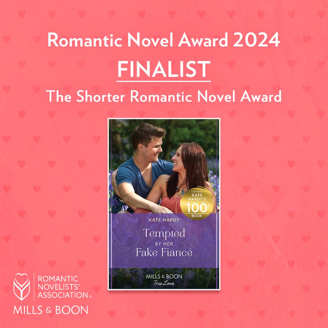 @Emma_denny_ @RNAtweets @JenniAuthor @LouiseRegency @katehardyauthor @lauramartin2788 @SarahMRomance Tempted by Her Fake Fiancé by Kate Hardy is a finalist in the Shorter Romantic Novel category 💗 Congratulations @katehardyauthor! Read this sweeping love story about overcoming past hurts, finding home again and the guy next door... bit.ly/3vKOgdH