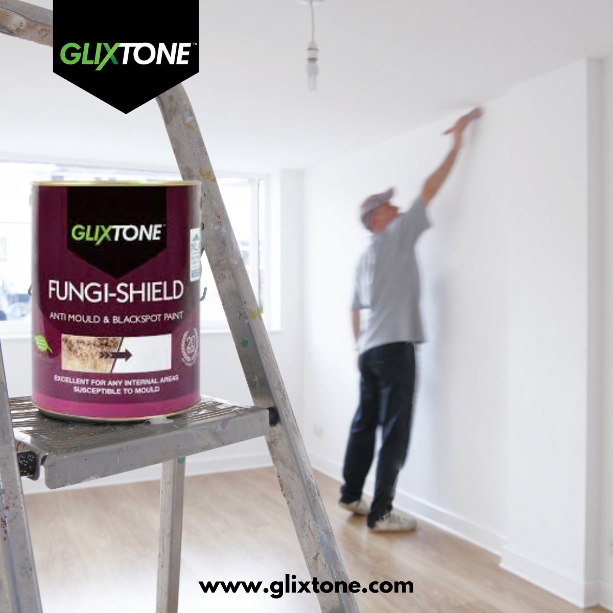How to Apply Glixtone Fungi-Shield

Transform your space with Glixtone Fungi-Shield. Easy to apply by brush or roller, it covers 11-13 sqm/l. 

Find out where to buy here: glixtone.com/where-to-buy

#DIYHomeProjects #MouldProtection #GlixtoneFungiShield #EliminateMould