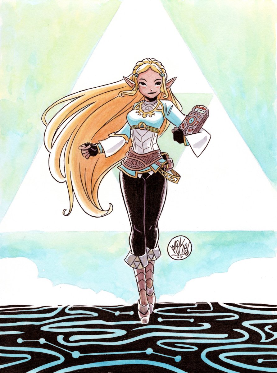 Always fun to see Zelda trending. I 🩵💛 her.