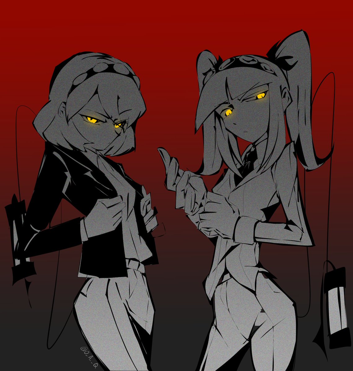 O_A__Q's tweet image. #murderdrones 
여왕님들 패션쇼