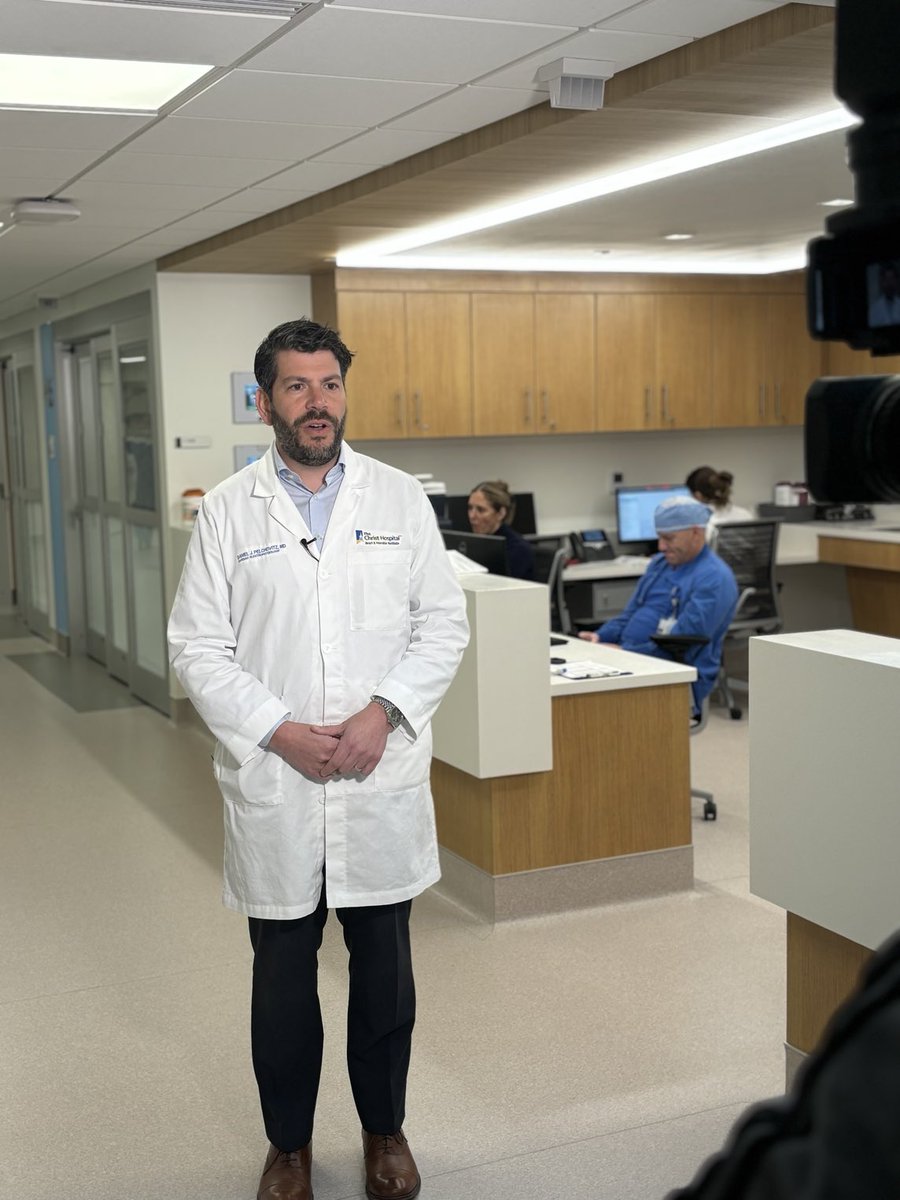 Dr. Dan Pelchovitz, medical director of ⁦@TCHheart⁩’s EP Program, gave us a tour of our new EP space! Stayed tuned for more on this with ⁦@lbonis1⁩ on ⁦@Local12⁩! ⁦@ChristHospital⁩