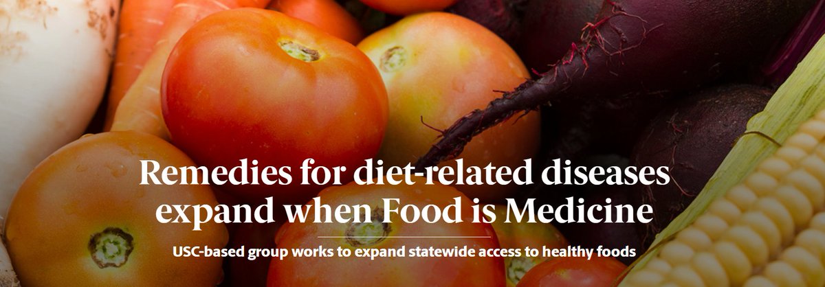 USC's Gregory Hardy (@HardyVision) features the work of Food is Medicine researchers, who are developing a map to better identify areas where people disproportionately experience a lack of access to food. ow.ly/ac1P50Rbw93 #ArnoldSchoolImpact