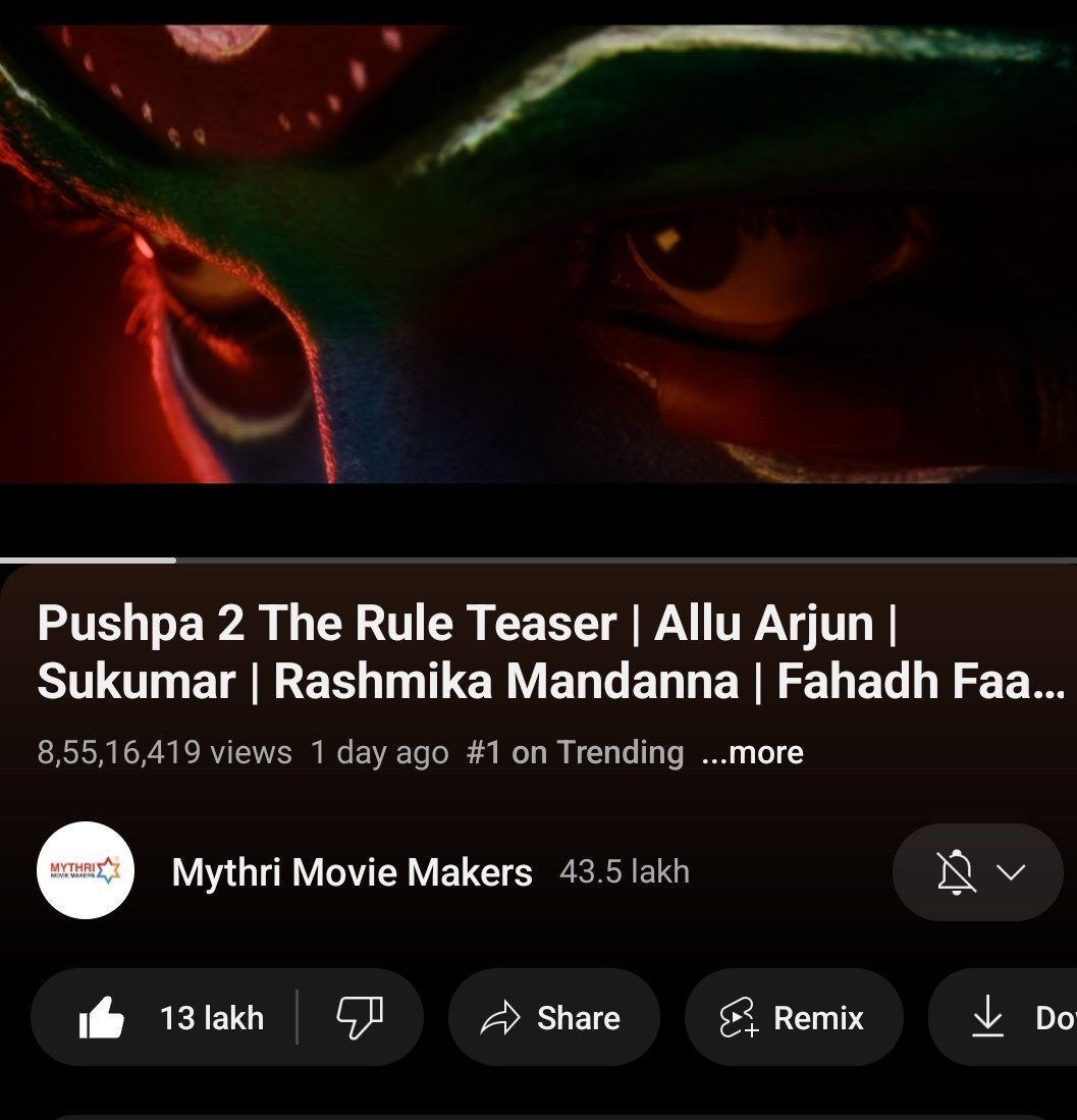 85 Million Updated views as of now realtime is much higher 🔥 Shall we start the payback cults ? #Pushpa2TheRuleTeaser