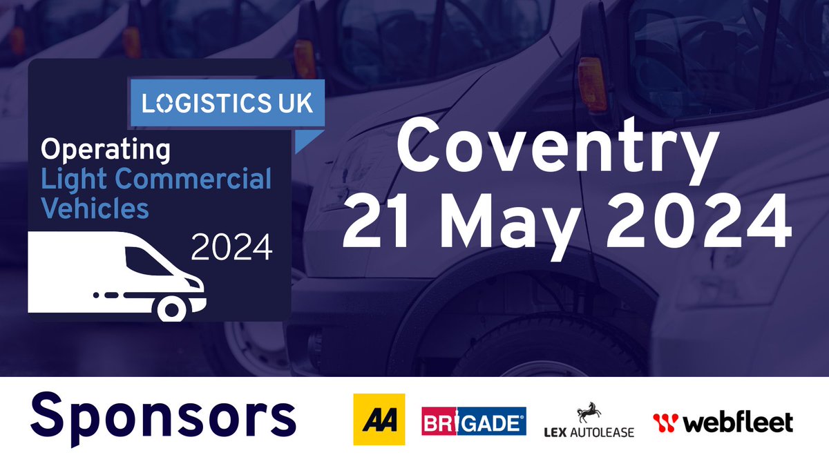 Expert speakers from across the industry will be presenting top tips and insights to help drivers and operators of light commercial vehicles understand what their business needs to do now to successfully meet the challenges they will face in the coming months and years ahead.…