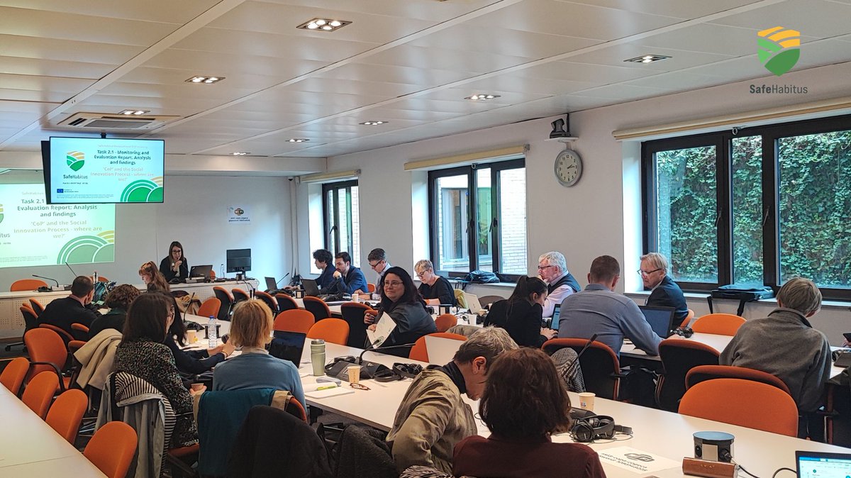 The 11 #SafeHabitus Communities of Practice (CoP) gathered today in Brussels to exchange knowledge and good practice in farm safety, and to discuss the next steps towards their goal of safer farms in Europe. 🧐Learn more ➡️ bit.ly/3PRBRvp