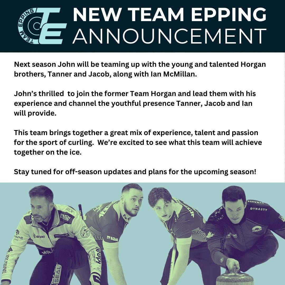 🚨 New Team Epping Lineup 🚨 Check out the announcement below 👇