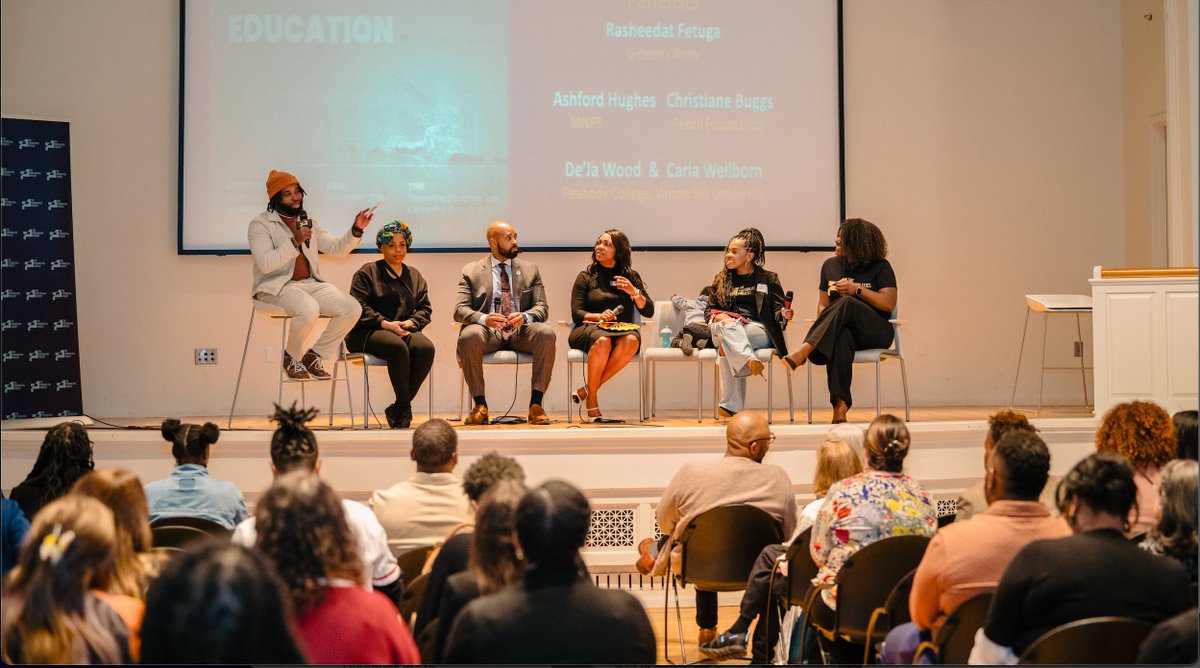 Thank you to Jerome Moore for expert moderation of our panel who included Rasheedat Fetuga, Christiane Buggs, @ashfordhughes, @MsCarlaPatrice, and @dejaimaniw. Each of you brought incredible wisdom to the conversation and modeled POSSIBILITY in real time!