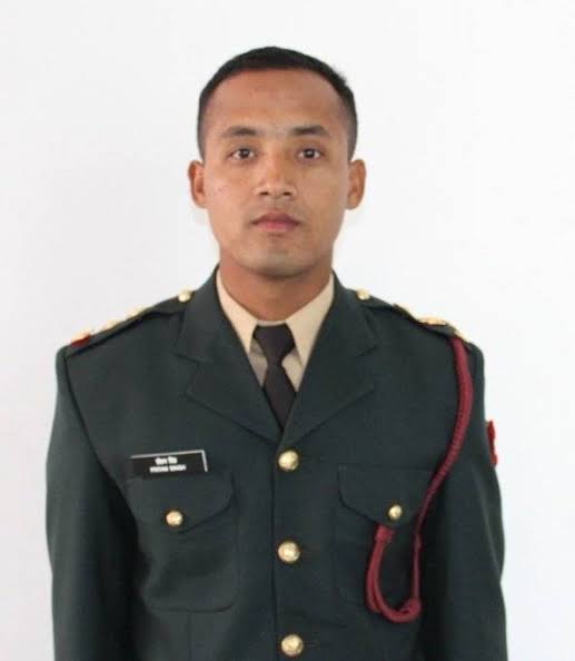 Manipur bids tearful adieu to Major M Pritam Singh He was commissioned into Indian Army in 2017, He was an avid sportsman & enjoyed love & respect by all ranks of his battalion. He made supreme sacrifice this week at world's highest battlefield the Siachen Glacier! #IndianArmy
