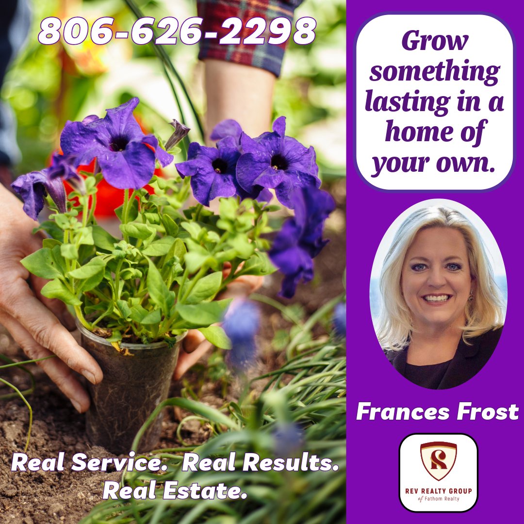 RevRealtyGroup's tweet image. Home ownership is the first step to building equity and stability for your family. Call me to find a home that you can make your own. 806.626.2298
#AmarilloRealEstate #bestrealtorinamarillo #firsttimehomebuyers #FathomRealty