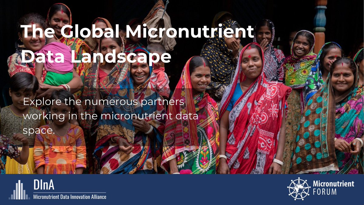 Help us expand #DInA's Micronutrient Data Landscape. Explore the resource, discover collaboration opportunities, and share your projects. Suggestions or additions? We'd love to hear them! ✉️️ Fill out this form and help us keep the landscape current ➡️ ow.ly/ZP3j50R0bs5