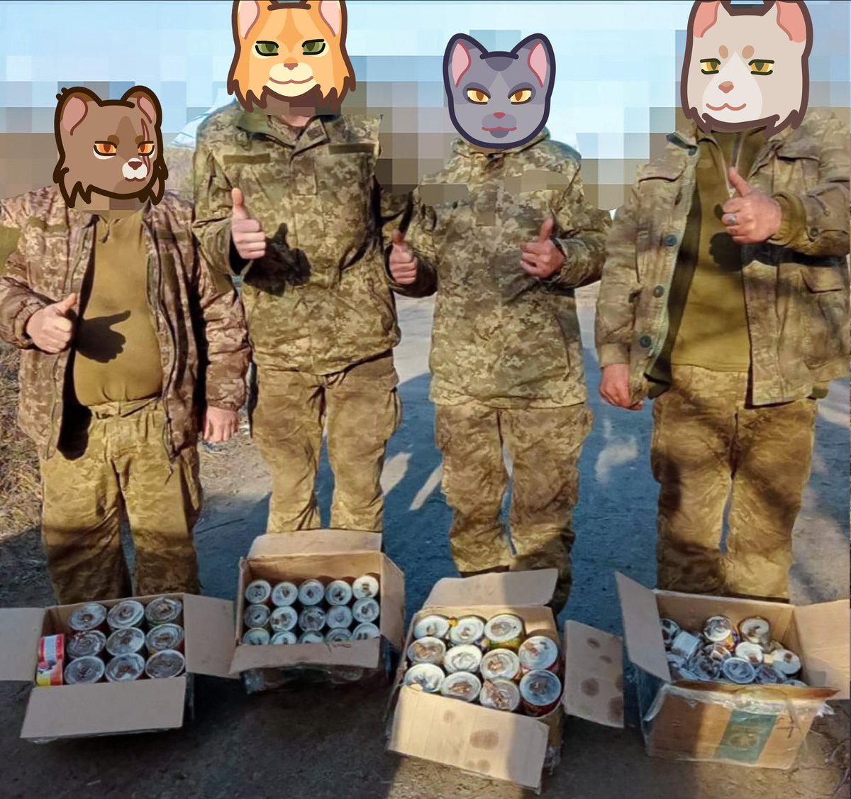 Brave #fellas of the 57th brigade received #trenchcandles and these guys need some 🚫🦟ones. 
Make more together:
PP alpenhogs@te.net.ua - #Candles 

#tuesdayvibe #TuesNews #TuesdayMotivaton #SupportUkraine #UkraineRussiaWar #NAFOworks #NAFOExpansionIsNonNegotiable #UAarmy