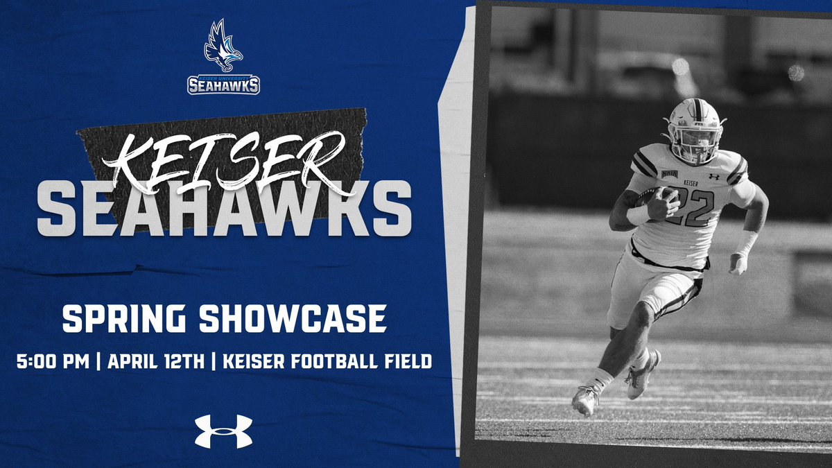 ‼️‼️ ALL ARE WELCOMED! Schools, coaches, players, come see what your Keiser Seahawks have been working towards!  #Seahawkfast #GRIT #OBLOCK