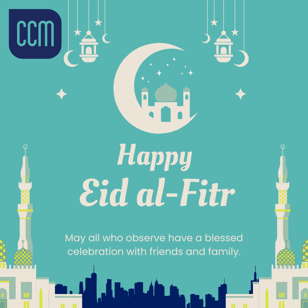 To all who observe, we wish you a blessed Eid al-Fitr.