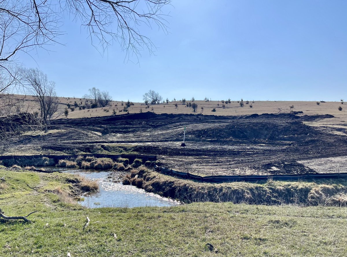 13 Green starting to take shape. <a href="/mapletongc/">Mapletøn Golf Club</a>