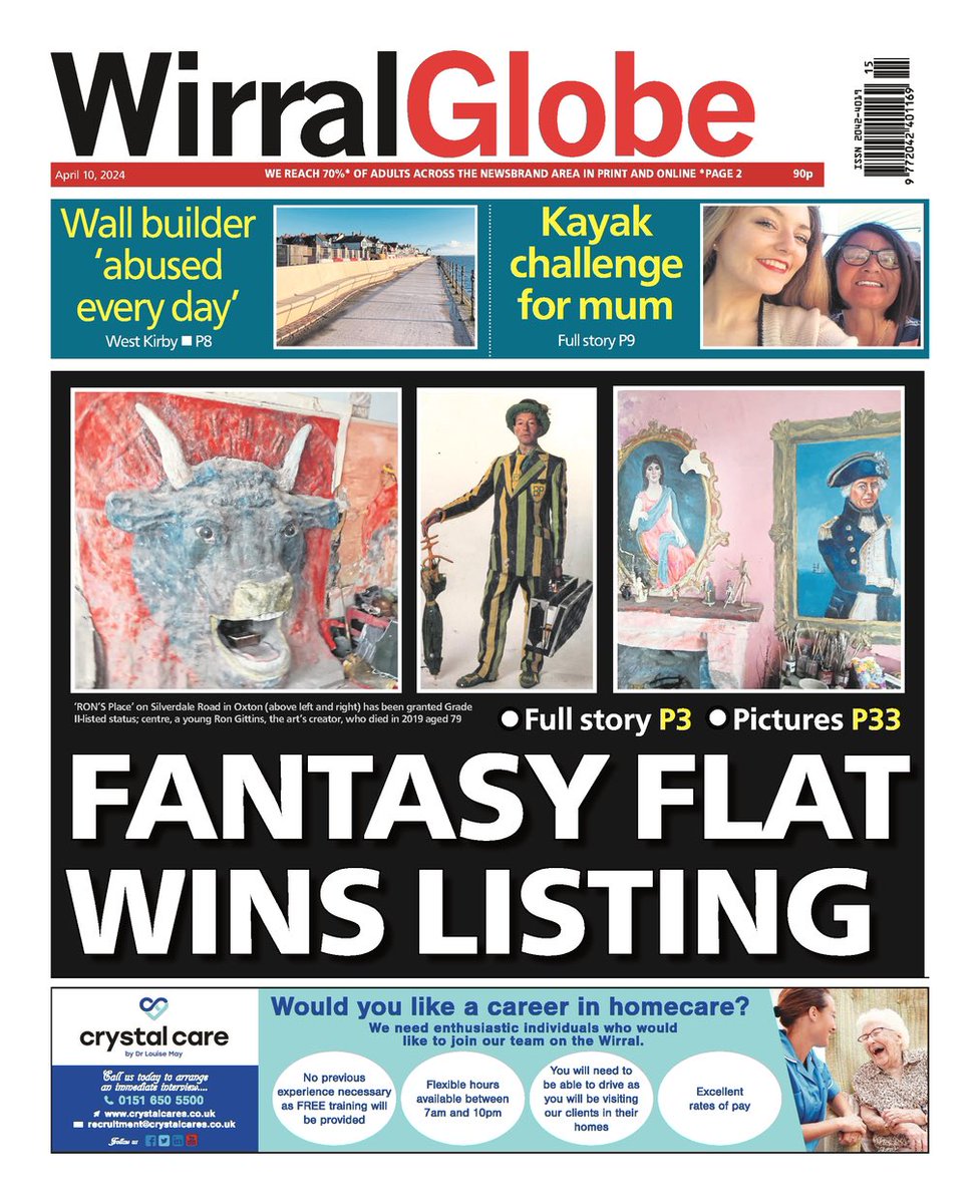 Front page of this week's @WirralGlobeNews on sale Wednesday 📰 #TomorrowsPapersToday #Wirral #WirralNews #Newsquest #LocalNews #BuyAPaper #LocalNewsMatters #WirralGlobe #TranmereRovers #Birkenhead #WestKirby